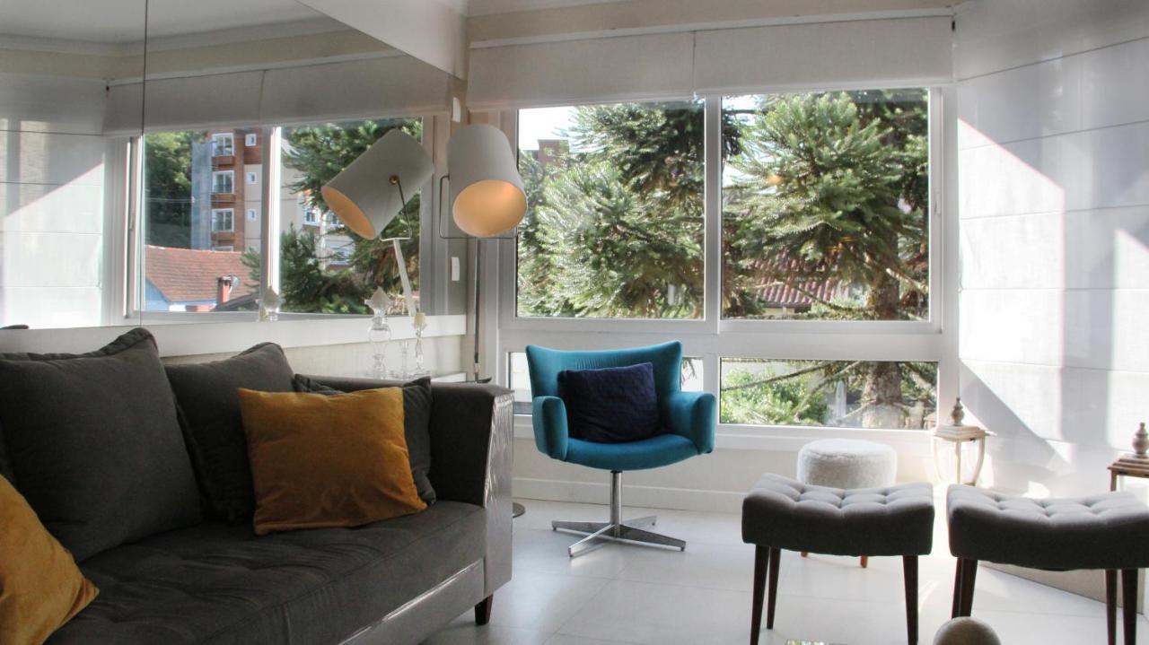 Apartamento No Centro De Gramado Appartamento Esterno foto